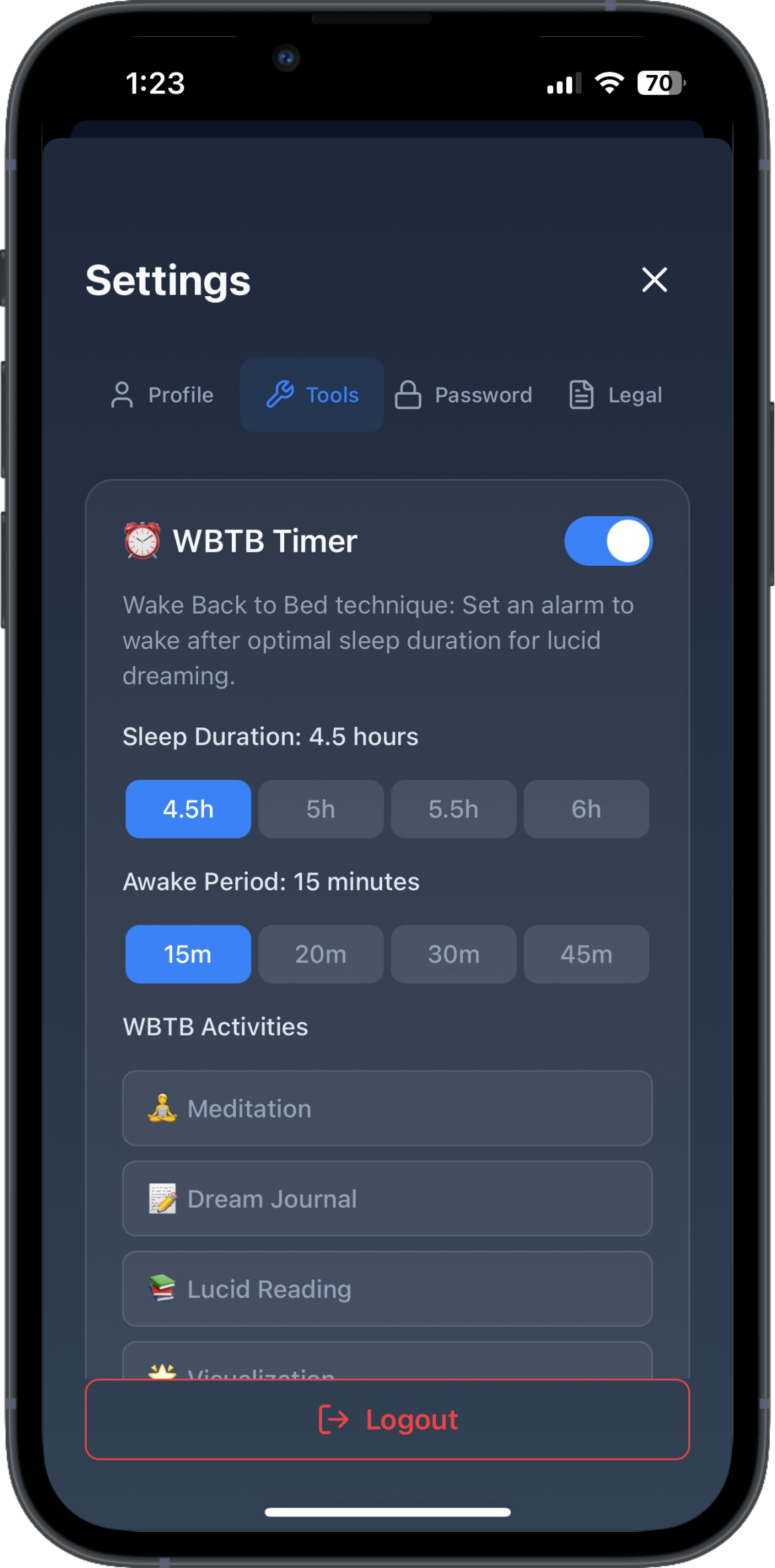 WBTB Timer