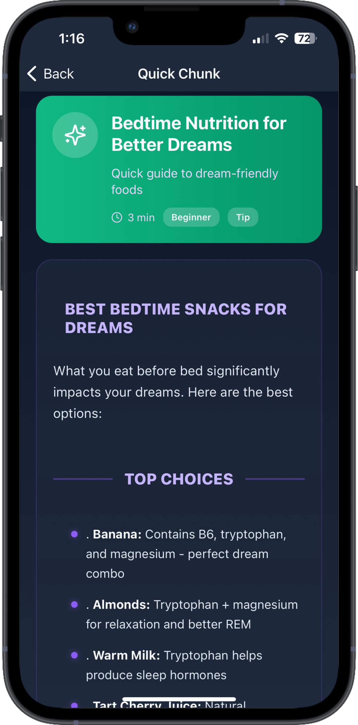 Knowledge Chunk Detail