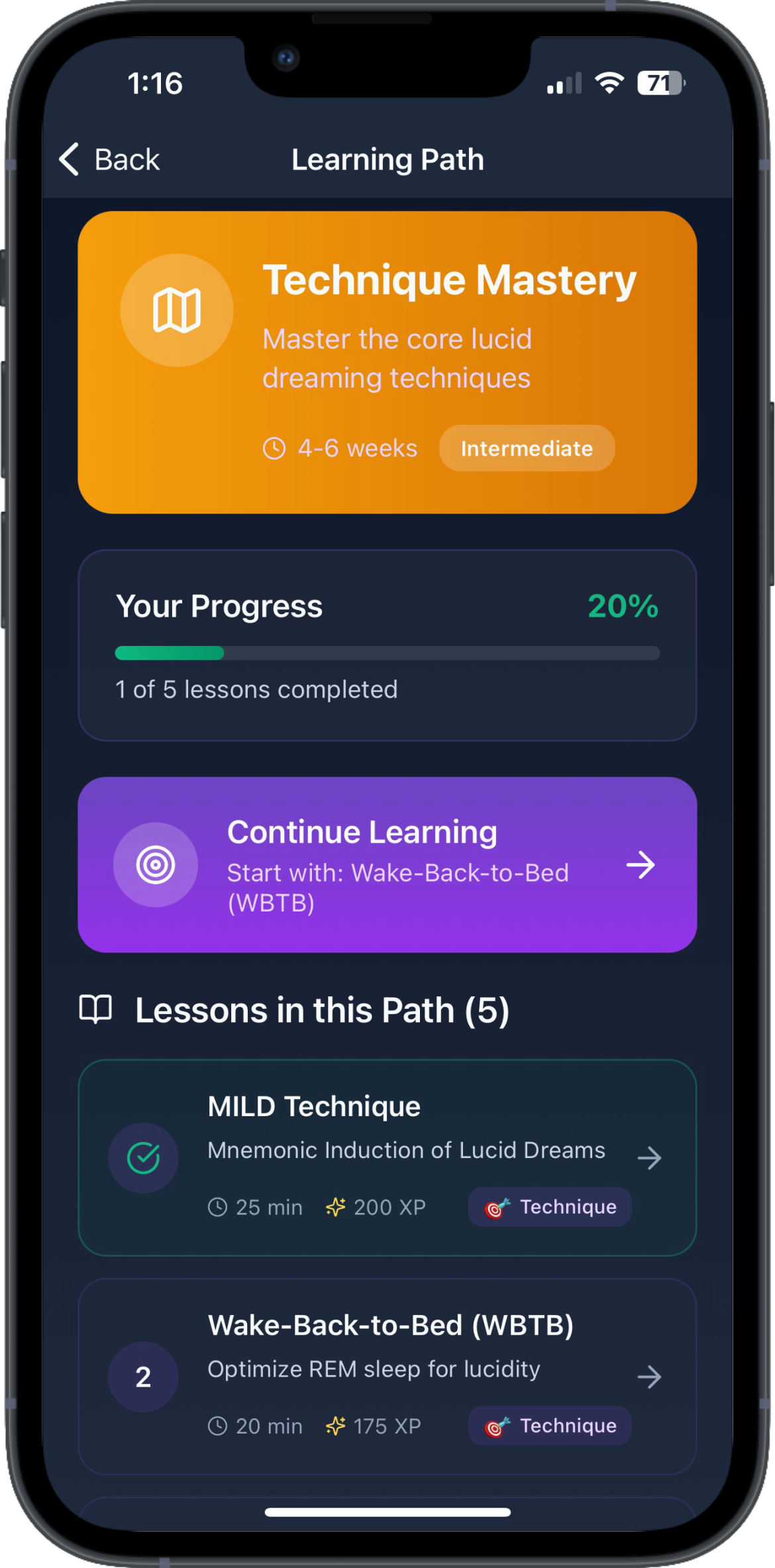 Learning Path Detail